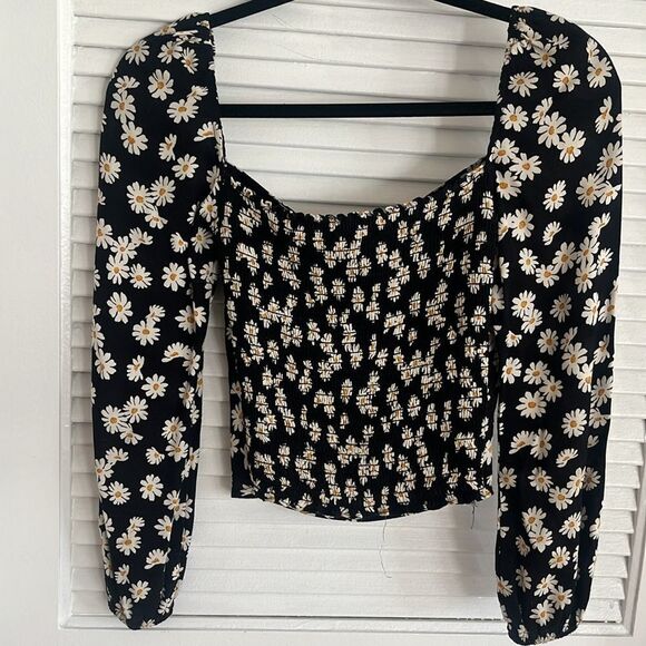 Reformation Daisy Print‎ Blouse - Picture 6 of 6